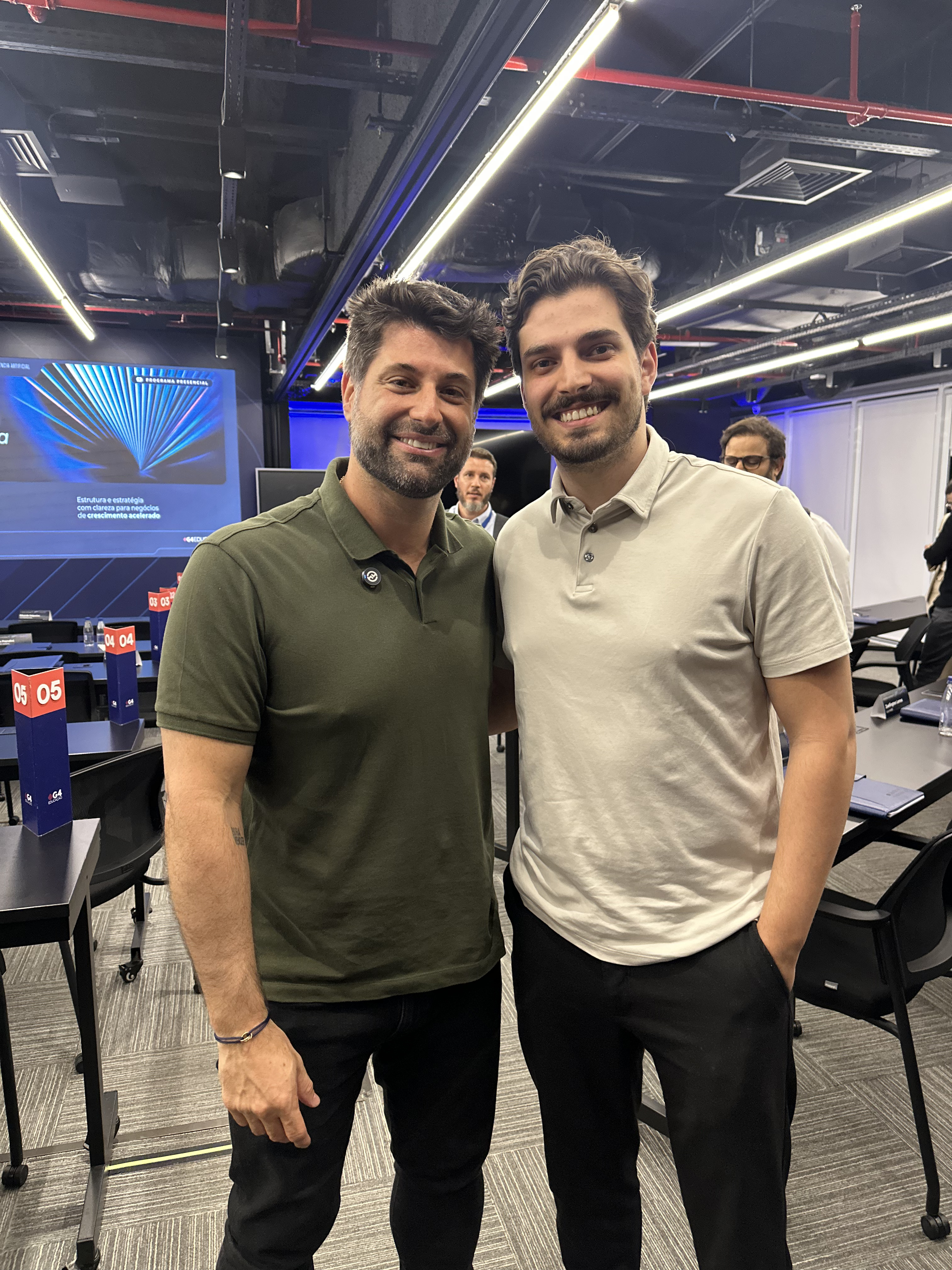 Rodrigo Bayer com Alfredo Soares